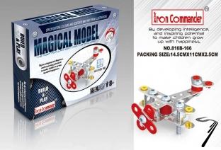 Divers . Biplan � construire - 7.5x5.5x4 cm 39 pi�ces - outils inclus autre