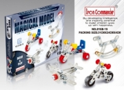 Divers . Set de 4 mod&egrave;les &agrave; monter : cheval &agrave; bascule, avion, moto, v&eacute;lo - 129 pi&egrave;ces - outils inclus autre