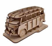 Volkswagen . Kit en bois à assembler - 17x 8 x 8,5 cm - 45 pièces -  autre