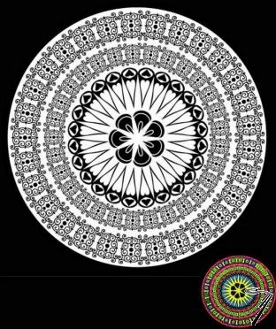 Divers . Mandala Affection -  12 feutres inclus - 32 x 32 cm - � colorier autre