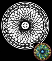 Divers . Mandala Ego - 12 feutres inclus - 32 x 32 cm - &agrave; colorier autre