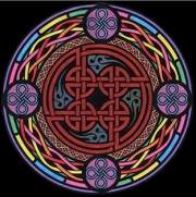Divers . Mandala celtique Nodo Perenne - 12 feutres inclus - 28 x 37 cm - &agrave; colorier autre