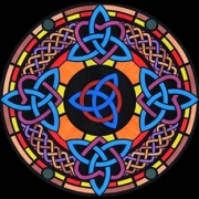 Divers . Mandala celtique Triqueta - 12 feutres inclus - 28 x 37 cm - &agrave; colorier autre