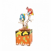 Divers . Boite &agrave; musique arbre et oiseaux &agrave; monter - 33 pi&egrave;ces - 90 x 65 x 180 mm autre