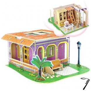 Divers . Maison � monter avec d�tail du studio - 104 pi�ces - 19,5 x 21,6 x 10,5 cm autre