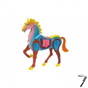 Divers . Cheval - kit en bois � peindre - 4 pots de peinture et un pinceau inclus - 18x4.5x16 cm - � partir de 6 ans  autre