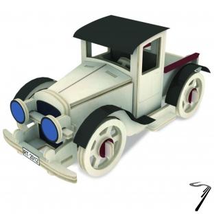 Divers . Voiture classic III  - kit en bois - 49 pices  assembler - 16.5x10x10 cm -  partir de 6 ans autre