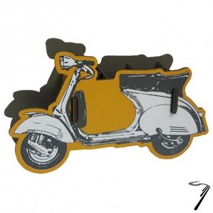 Divers Scooter pot  crayon kit en bois co certifi - 12 x 20 x 5 cm  autre