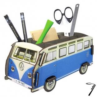 Volkswagen . bleu Pot � crayons kit en bois �co certifi� - 11 x 22 x 10 cm autre