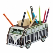 Volkswagen . z&egrave;br&eacute; Pot &agrave; crayons kit en bois &eacute;co certifi&eacute; - 11 x 22 x 10 cm autre