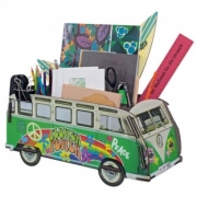 Volkswagen . vert hippie Organiseur de bureau kit en bois &eacute;co certifi&eacute; - 18,5 x 42 x 17,5 cm autre