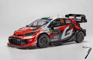 Toyota GR Yaris Rally1 - 2eme Monte Carlo  1/18