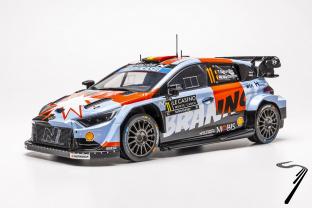 Hyundai i20 N Rally1 - 5eme Monte Carlo  1/18
