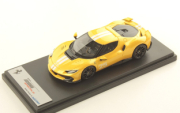Ferrari 296 Speciale Jaune Tristato avec liser&eacute; Speciale Jaune Tristato avec liser&eacute; 1/43