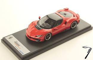 Ferrari 296 Speciale Rosso Dino toit noir DS Speciale Rosso Dino toit noir DS 1/43