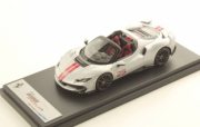 Ferrari 296 Speciale A Bianco Artico avec bande blanche Speciale A Bianco Artico avec bande blanche 1/43